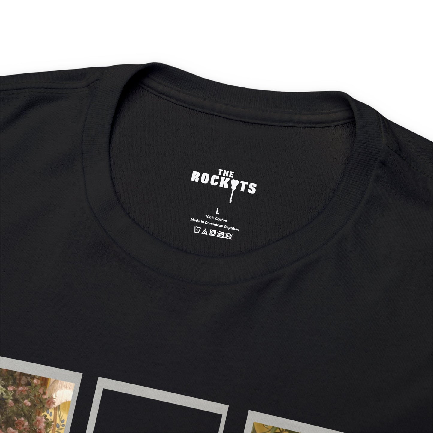 Black Everywhere Polaroid Tee