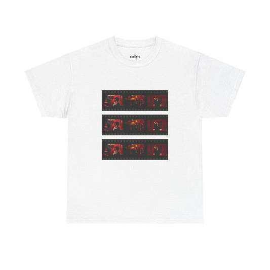 White Film Strip Tee